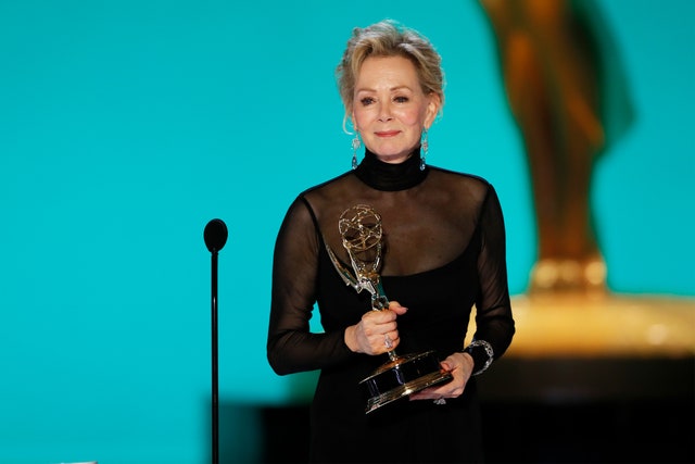 Jean Smart as best actress in a comedy series, Hacks. 
Photo Credit: Cliff Lipson|CBS| Getty Images 