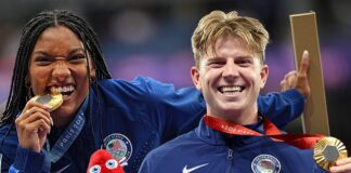 When romance meets gold medals: The love story of Olympic power couple Hunter Woodhall and Tara Davis-Woodhall