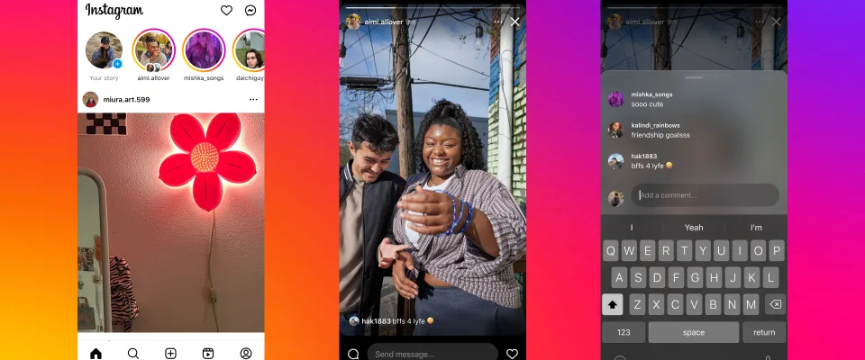 Instagram stories will now allow comments