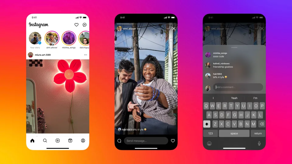 Instagram stories will now allow comments