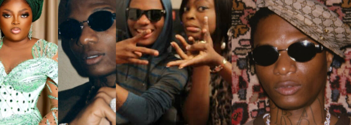 Funke Akindele and Wizkid