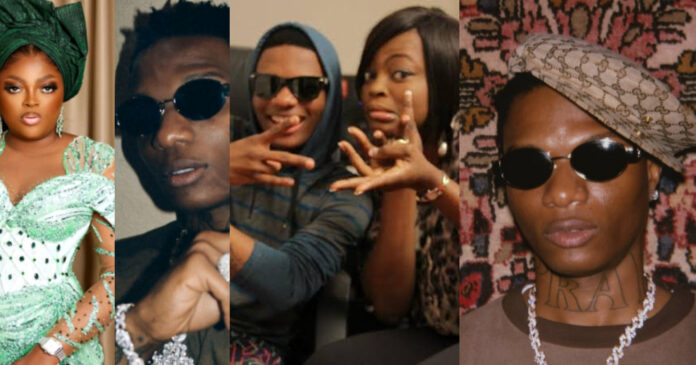 Band For Band: Funke Akindele, Wizkid walk down memory lane, share respective photos on social media