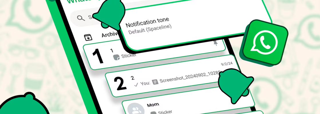 You can personalize notification sounds for individual WhatsApp chats