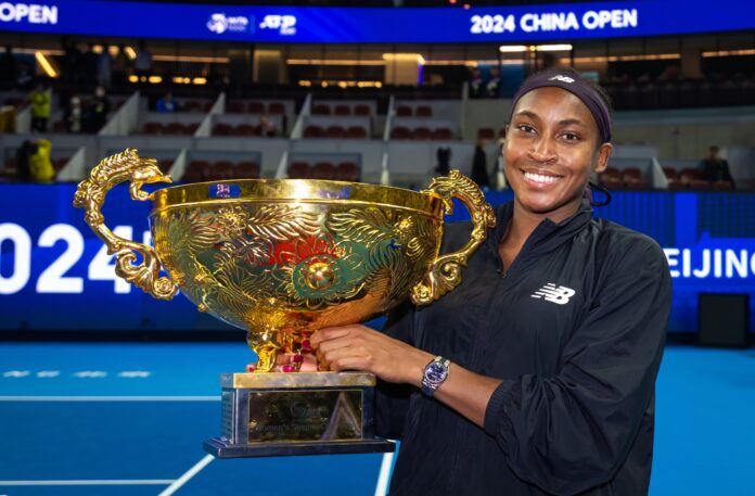 Gauff powers past Muchova to clinch China Open title in dominant fashion Gauff powers past Muchova to clinch China Open title in dominant fashion