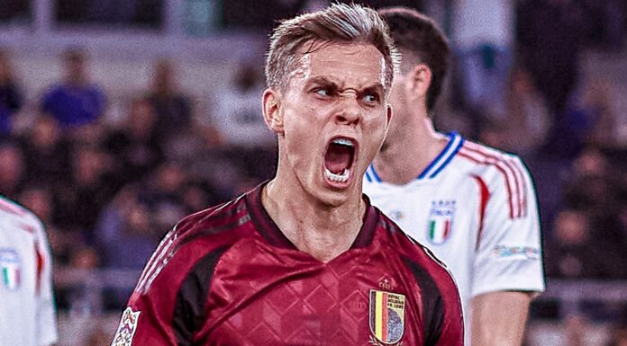 UEFA Nations League: Belgium fight back as 10-man Italy squander two-goal advantage