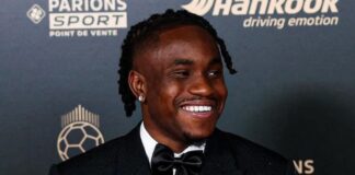 Nigerian star Lookman finishes 14th in 2024 Ballon d’Or rankings