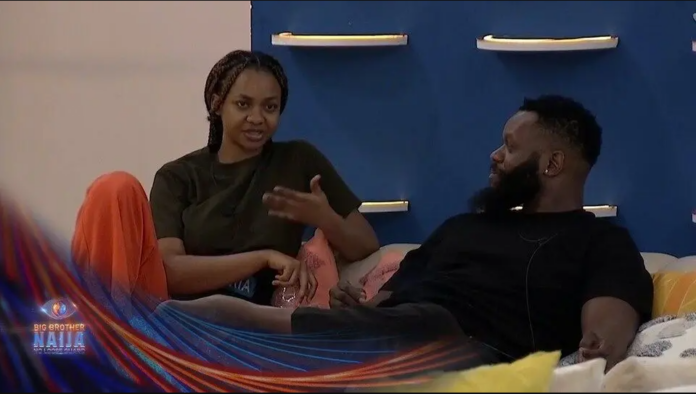A moment of confession: BBNaija No Loose Guard contestant, Ozee confesses to ‘crushing’ on Victoria Victoria x Ozee