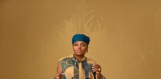 Check out these aso-oke outfits Funke Akindele has slayed in