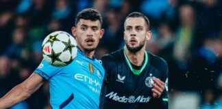 Manchester City throw away three-goal lead in Champions League thriller against Feyenoord, now winless in six games