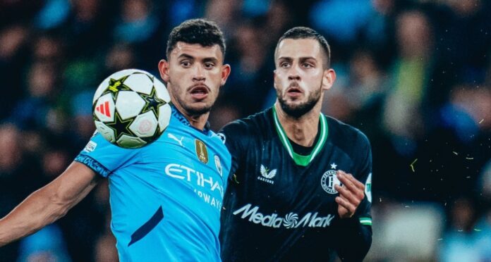 Manchester City throw away three-goal lead in Champions League thriller against Feyenoord, now winless in six games Manchester City throw away three-goal lead in Champions League thriller against Feyenoord, now winless in six games