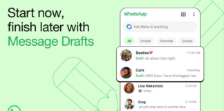 WhatsApp has introduced a drafts feature at last WhatsApp