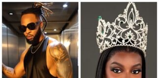 Chidimma Adetshina: Nigerian recording artiste, Flavour distances self from impregnating beauty queen Flavour x Chidimma Adetshina