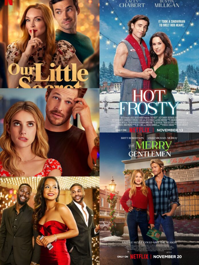 Christmas watchlist : Netflix Christmas romantic comedy 2024