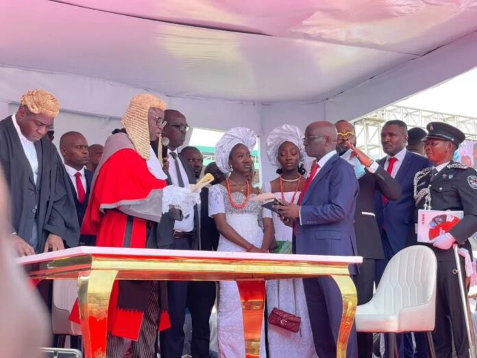 Okpebholo sworn in as Edo Governor, outlining 5-point agenda Okpebholo sworn in as Edo Governor, outlining 5-point agenda