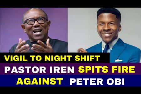 Peter Obi Pastor Iren Why Christians must stop defending God