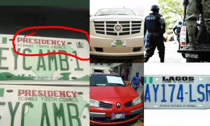 What the colours on Nigerian plate numbers really mean