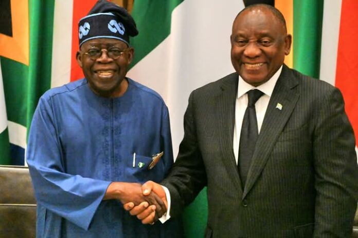 Nigeria, South Africa must lead Africa’s transformation – Tinubu Nigeria, South Africa must lead Africa’s transformation – Tinubu