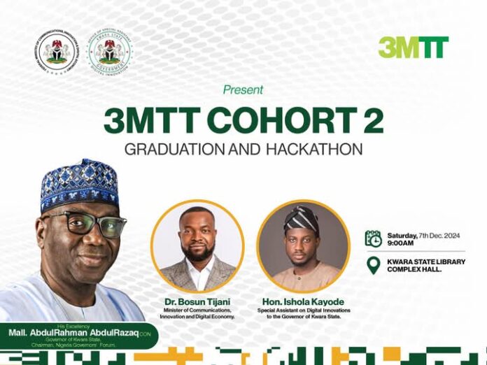 Kwara govt to host 3MTT cohort 2 graduation, hackathon Kwara govt to host 3MTT cohort 2 graduation, hackathon