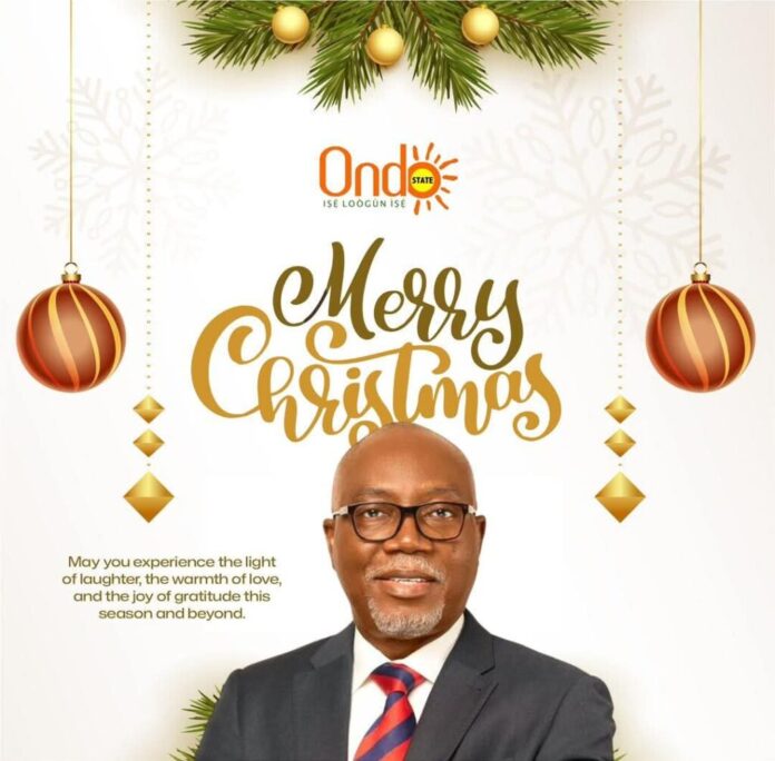 Christmas: Spread love, Aiyedatiwa urges Christians Governor-Aiyedatiwa