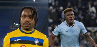 Dele-Bashiru, Lookman impress as Lazio and Atalanta share spoils in Rome Ademola Lookman and Fisayo Dele-Bashiru