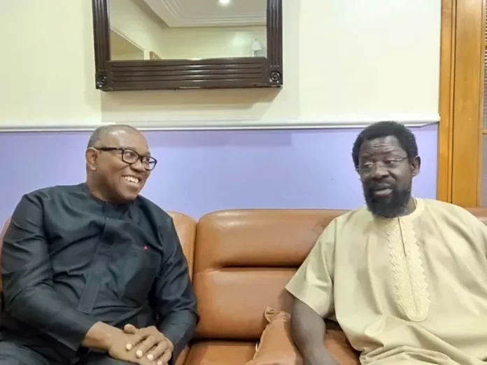 Obi visits Dele Farotimi, applauds his dedication to Nigeria progress Peter Obi Visits Dele Farotimi