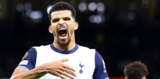 Spurs face six weeks without Solanke as injury list grows England striker Dominic Solanke