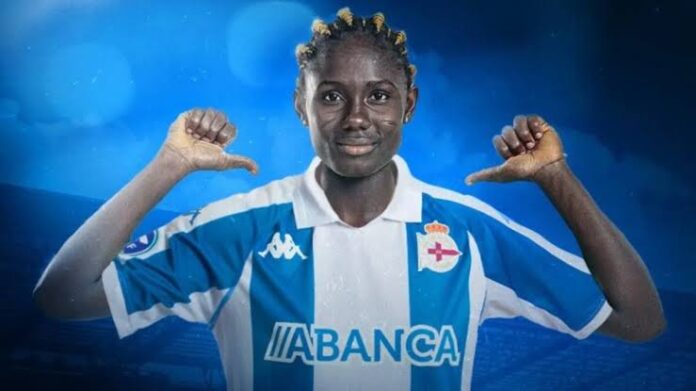 Blessing Nkor makes winning debut for Deportivo La Coruna