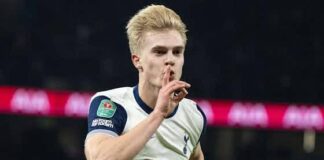 Carabao Cup: Bergvall’s late strike gives Tottenham narrow win over Liverpool in semi-final first leg Tottenham and Sweden midfielder Lucas Bergvall