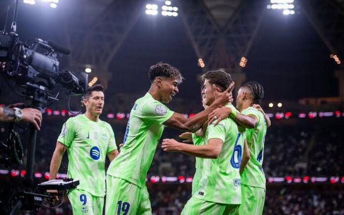 Gavi and Yamal score as Barcelona march into Super Cup final after overcoming Athletic Bilbao