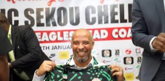 Eric Chelle officially unveiled as Super Eagles Head Coach in Abuja New Super Eagles coach Eric Chelle