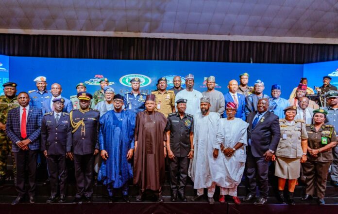 Tinubu calls for stronger inter-agency collaboration to tackle insecurity Tinubu calls for stronger inter-agency collaboration to tackle insecurity