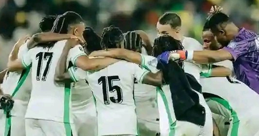 Super Eagles boycott training in Rabat over unpaid bonuses just days before their vital 2026 World Cup playoff against Gabon.