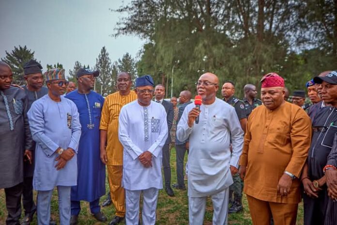 Gov Aiyedatiwa distributes utility vehicles to LG Chairmen Gov Aiyedatiwa distributes utility vehicles to LG Chairmen