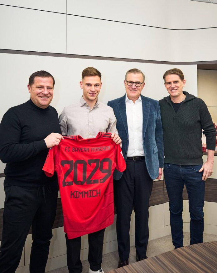 Joshua Kimmich extends contract with FC Bayern Joshua Kimmich