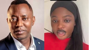 Omoyele Sowore and Ushie Uguamaye