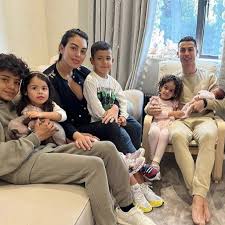 Cristiano Ronaldo and his family