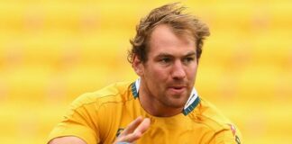 Two-year jail term: international arrest warrant issued for ex-rugby star Rocky Elsom Rocky Elsom