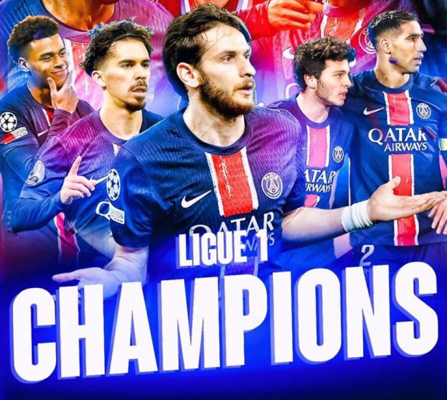 PSG are the 2024/25 Ligue 1 Champions