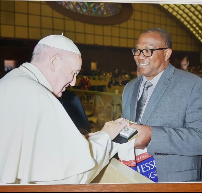 Obi mourns Pope Francis, says his legacy will live on Obi mourns Pope Francis, says his legacy will live on