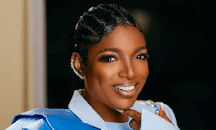 Annie Idibia declares her daughters as her “backbone” after divorcing 2Face