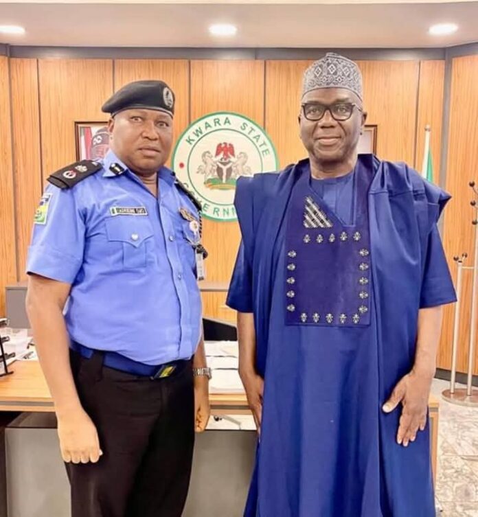 AbdulRazaq welcomes new Kwara CP AbdulRazaq welcomes new Kwara CP