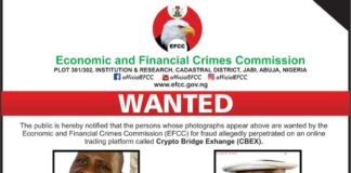 EFCC declares four wanted over CBEX crypto fraud Four wanted in connection with CBEX crypto fraud