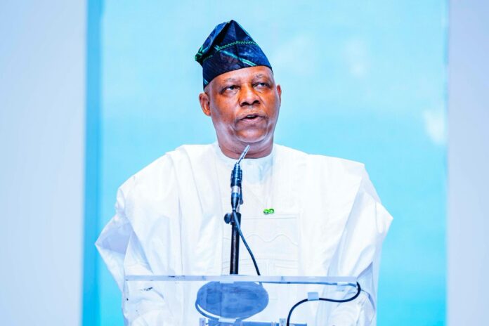 Vice President Kashim Shettima pays tribute to the late Gbemisola Olowolafe Vice President Kashim Shettima pays tribute to the late Gbemisola Olowolafe