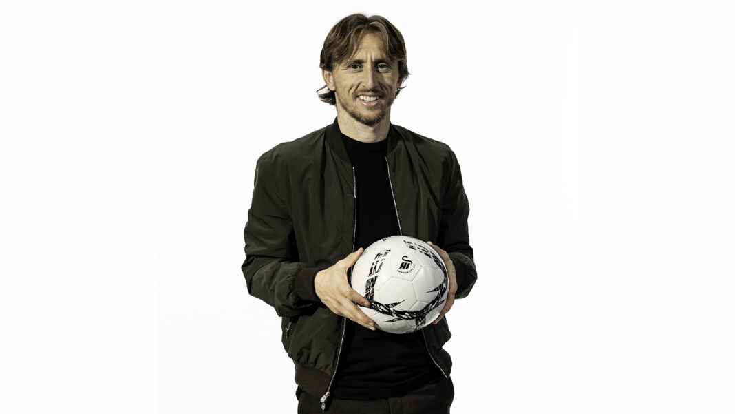 Luka Modric is now a co-worker of Swansea City