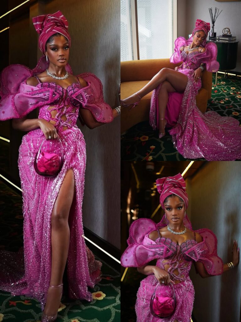 Diana Eneje aas a bridesmaid at #JP2025