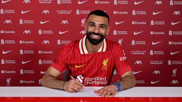 Salah ends speculation, pens new Liverpool contract