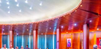 Tinubu swears in INEC commissioners Tinubu Swears in INEC Commissioners