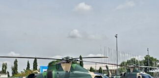 Tinubu inducts new helicopters into Air Force fleet