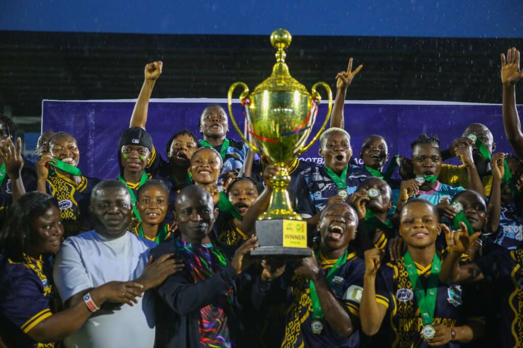 Bayelsa Queens have won the 2024/25 NWFL title - their sixth such win.