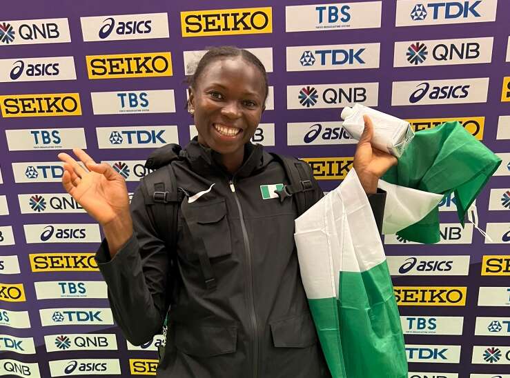 Ese Brume is back in action after being involved in a ghastly car accident six months ago.